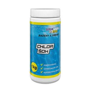 Chemie bazénová, Chlor šok, 1 kg, SILCO