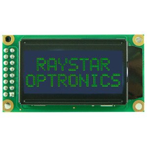 Raystar Optronics LCD displej Raystar RC0802A-BIY-ESV
