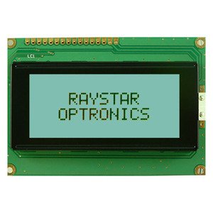 Alfanumerický LCD displej Raystar RC1604A-GHW-ESV