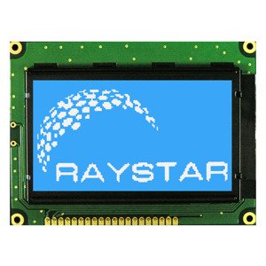 Grafický LCD displej Raystar RG12864A-BIW-V