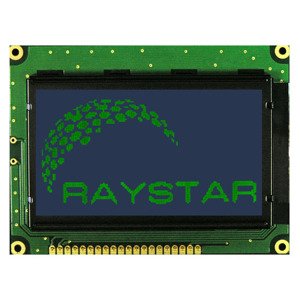 Grafický LCD displej Raystar RG12864A-BIY-V