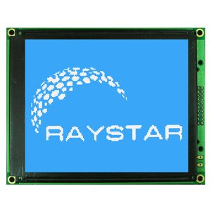 Grafický LCD displej Raystar RG160128A-BIW-V