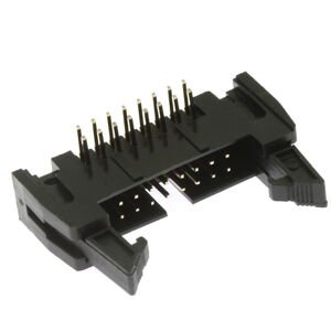 Konektor IDC pro ploché kabely 16 pinů (2x8) RM2.54mm do DPS úhlový 90° Xinya 119-16 G R K