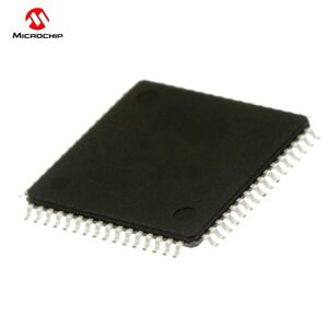 32-Bit MCU 2.3-3.6V 64kB Flash 80MHz TQFP64 Microchip PIC32MX320F064H-80I/PT