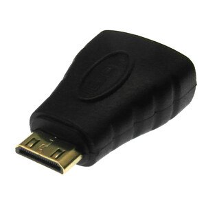 Redukce mini HDMI vidlice na typ A HDMI zásuvka