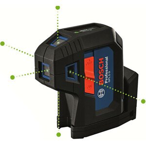 BOSCH GPL 5 G Professional bodový laser (zelený)