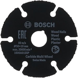 BOSCH 50x10mm dělící kotouč Carbide Multi Wheel