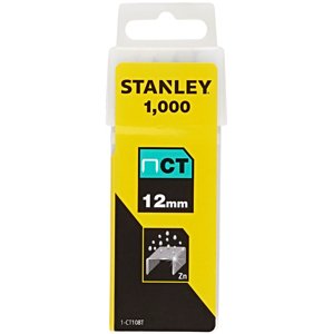 STANLEY 1-CT308T typ CT300 12mm spony na kabely pro 6-CT10, 1000 ks