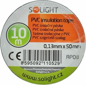 SOLIGHT AP08 izolační páska, 50mm x 0,13mm x 10m, černá