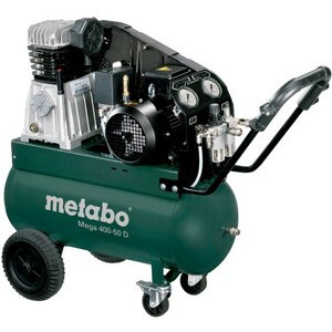 METABO Mega 400-50 D (bazar) kompresor 2200W (50 l) - rozbalené zboží