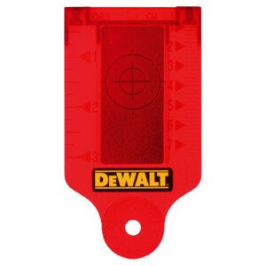 DeWALT DE0730 laserová zaměřovací karta