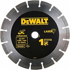 DeWALT DT3743 230x22,23mm DIA kotouč na beton a stavební materiály (1 ks)