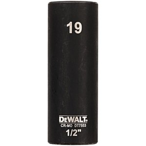 DeWALT  DT7553 19x78mm 1/2" prodloužená nástrčná hlavice